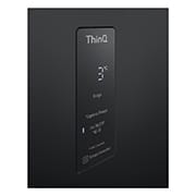 LG 383L Top Freezer Refrigerator with Smart Inverter Compressor™ in Essence Matte Black, GT-F3953EP