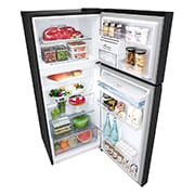 LG 383L Top Freezer Refrigerator with Smart Inverter Compressor™ in Essence Matte Black, GT-F3953EP