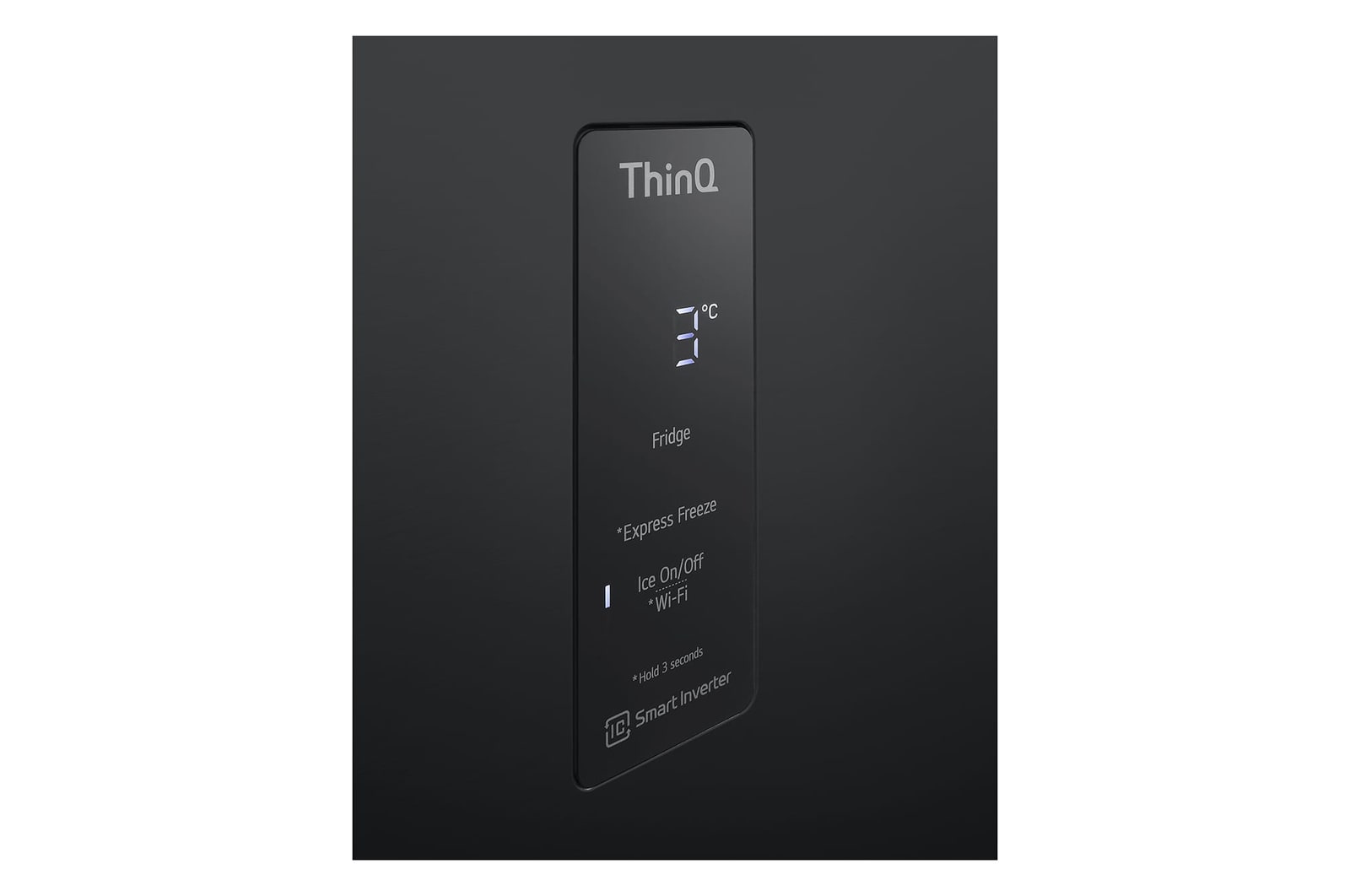 LG 383L Top Freezer Refrigerator with Smart Inverter Compressor™ in Essence Matte Black, GT-F3953EP
