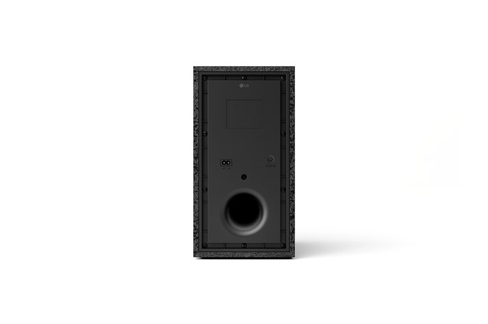 Back view of subwoofer