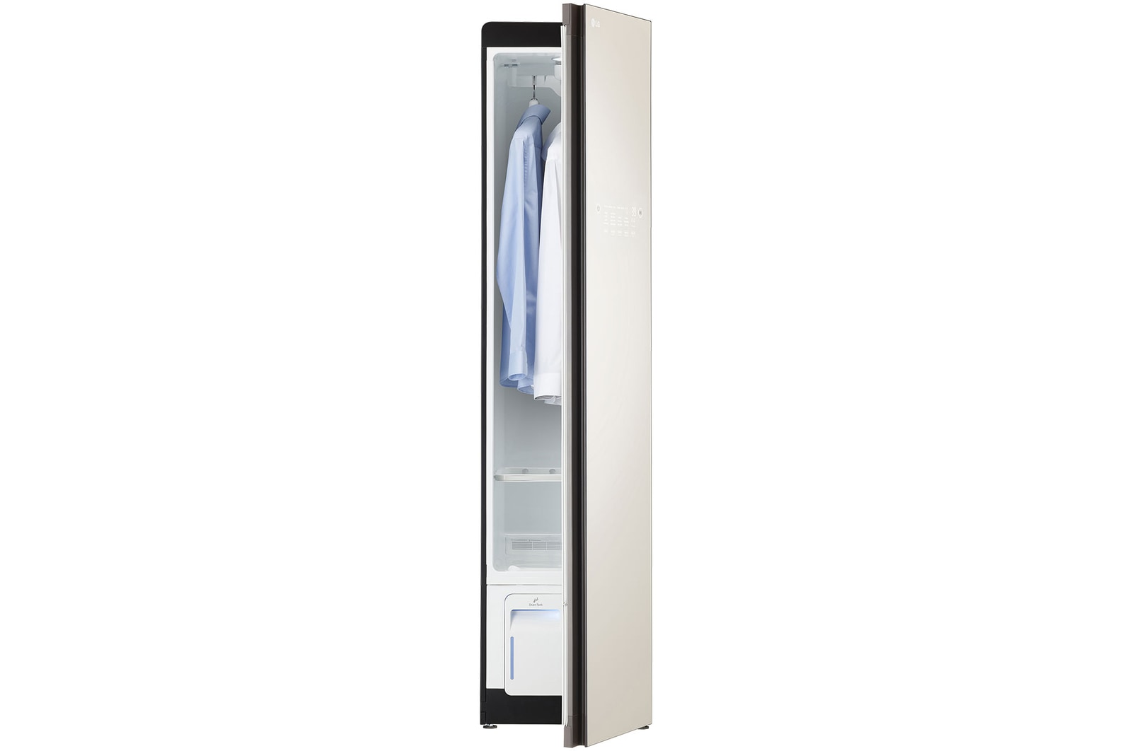 LG Styler® Objet Collection with ThinQ™ in Mist Beige, S3BNF
