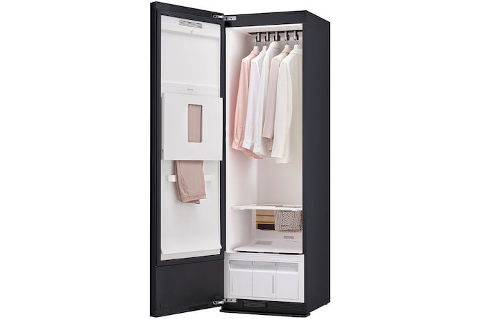 Left side open with clothes