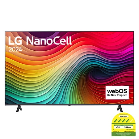 LG NanoCell TV NANO81 55 inch 4K Smart TV | Wall mounted