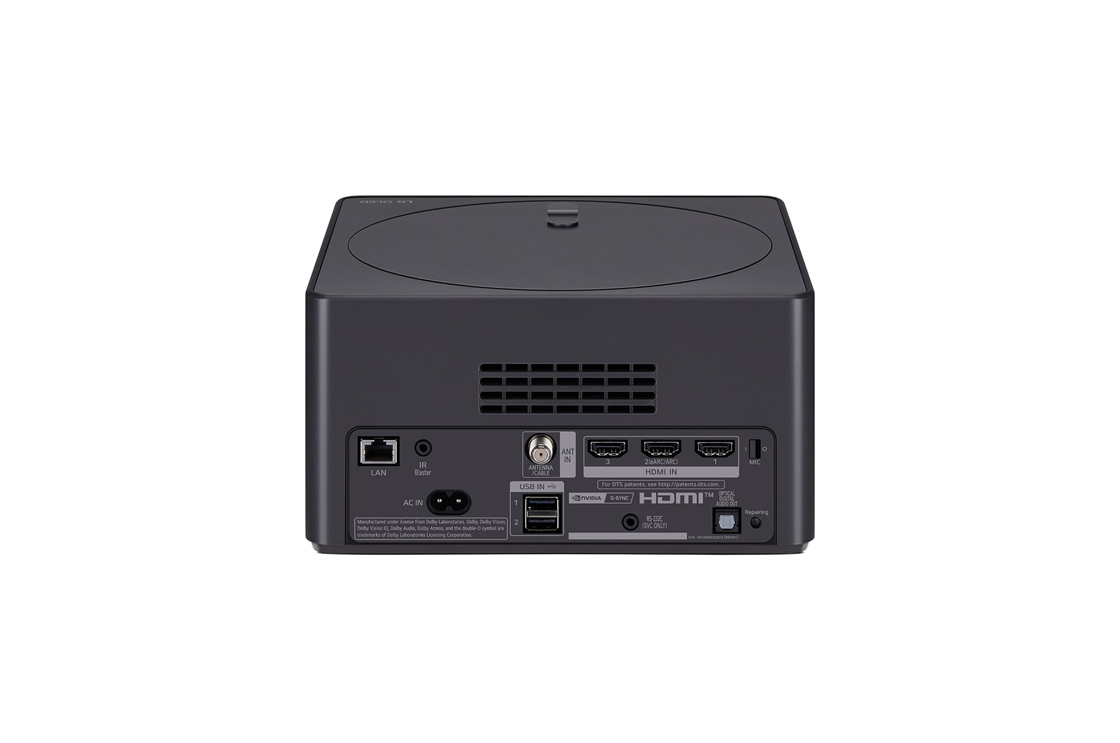 Rear view of a Zero Connect Box