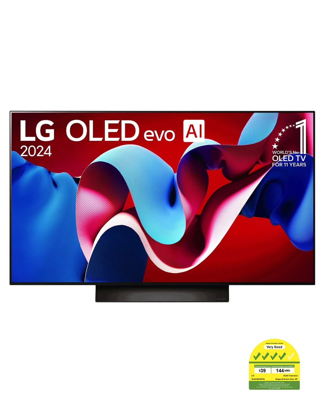 LG 有ELTV OLED42C4PJA 42V型 42インチLG OLED evo AI C4 4KスマートTV 2024 - OLED42C4PJA