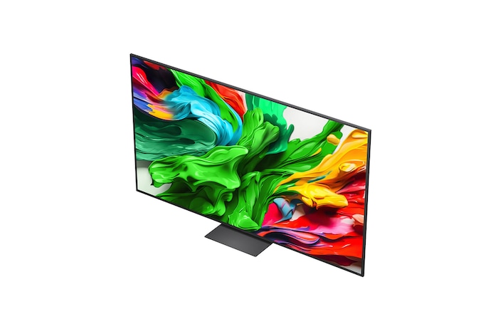 Splashes of paint burst from the floor up in diverse colors. Intertrek certification for 100% Color Volume to DCI-P3. The title talks about LG’s new and unique wide color gamut technology that allows you to see vivid color on your screen.