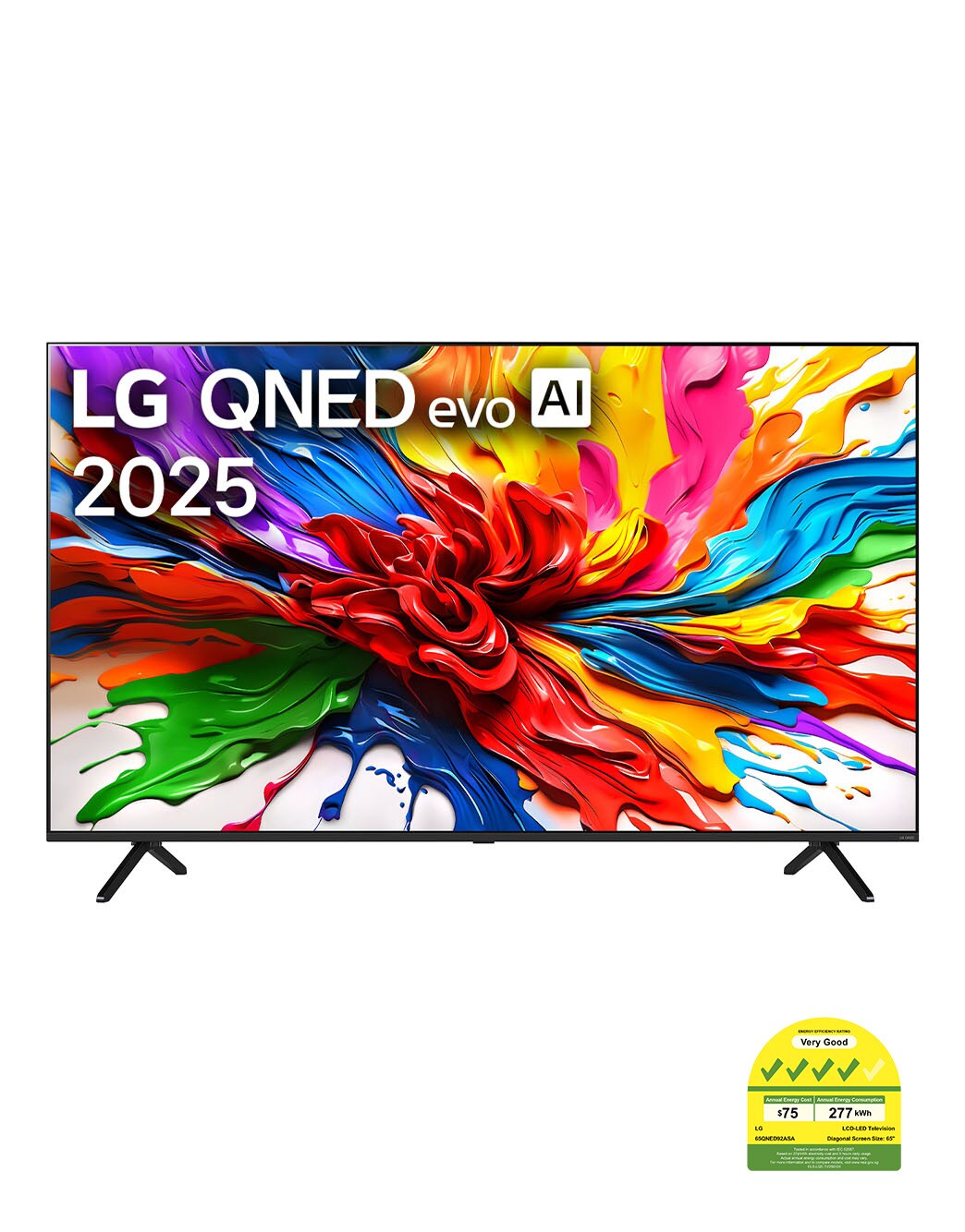 65 Inch LG QNED evo AI QNED92 MiniLED 4K Smart TV - 65QNED92ASA