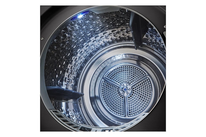 LG 10kg Dual Inverter Heat Pump™ Dryer in Black Steel, TD-H10VBD