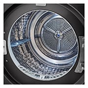 LG 10kg Dual Inverter Heat Pump™ Dryer in Black Steel, TD-H10VBD