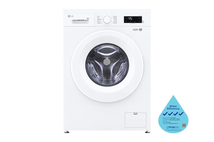 LG 8kg Front Load Washing Machine, FB1208S6W