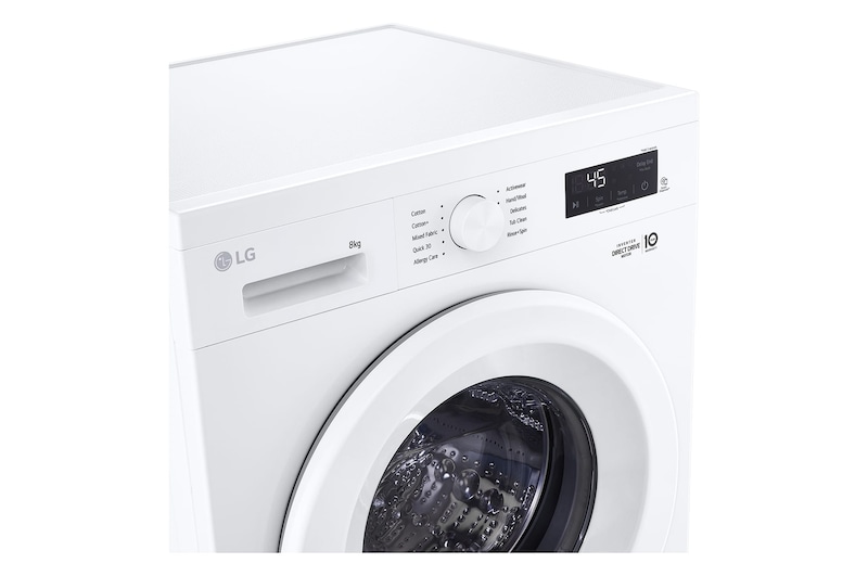 LG 8kg Front Load Washing Machine, FB1208S6W