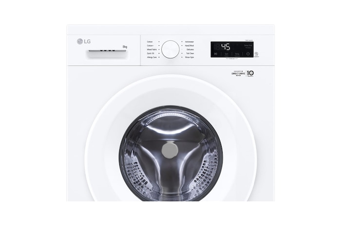 LG 8kg Front Load Washing Machine, FB1208S6W