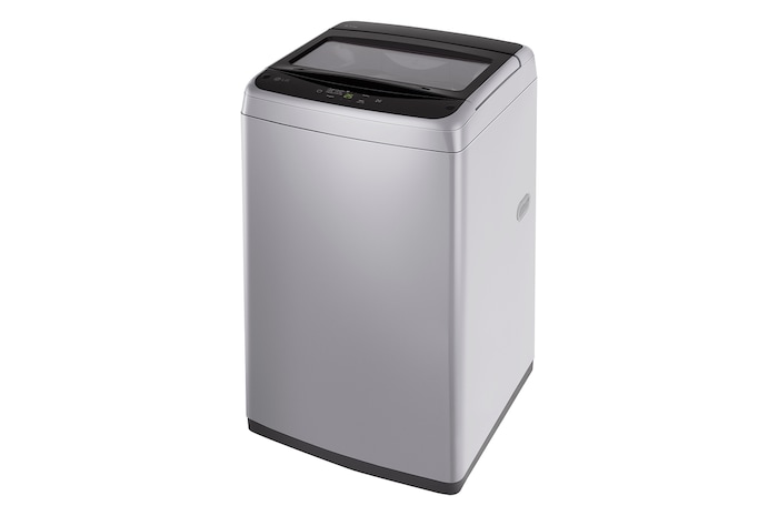 LG 7.5KG Top Load Washing Machine, Middle Free Silver, T2175NBTM