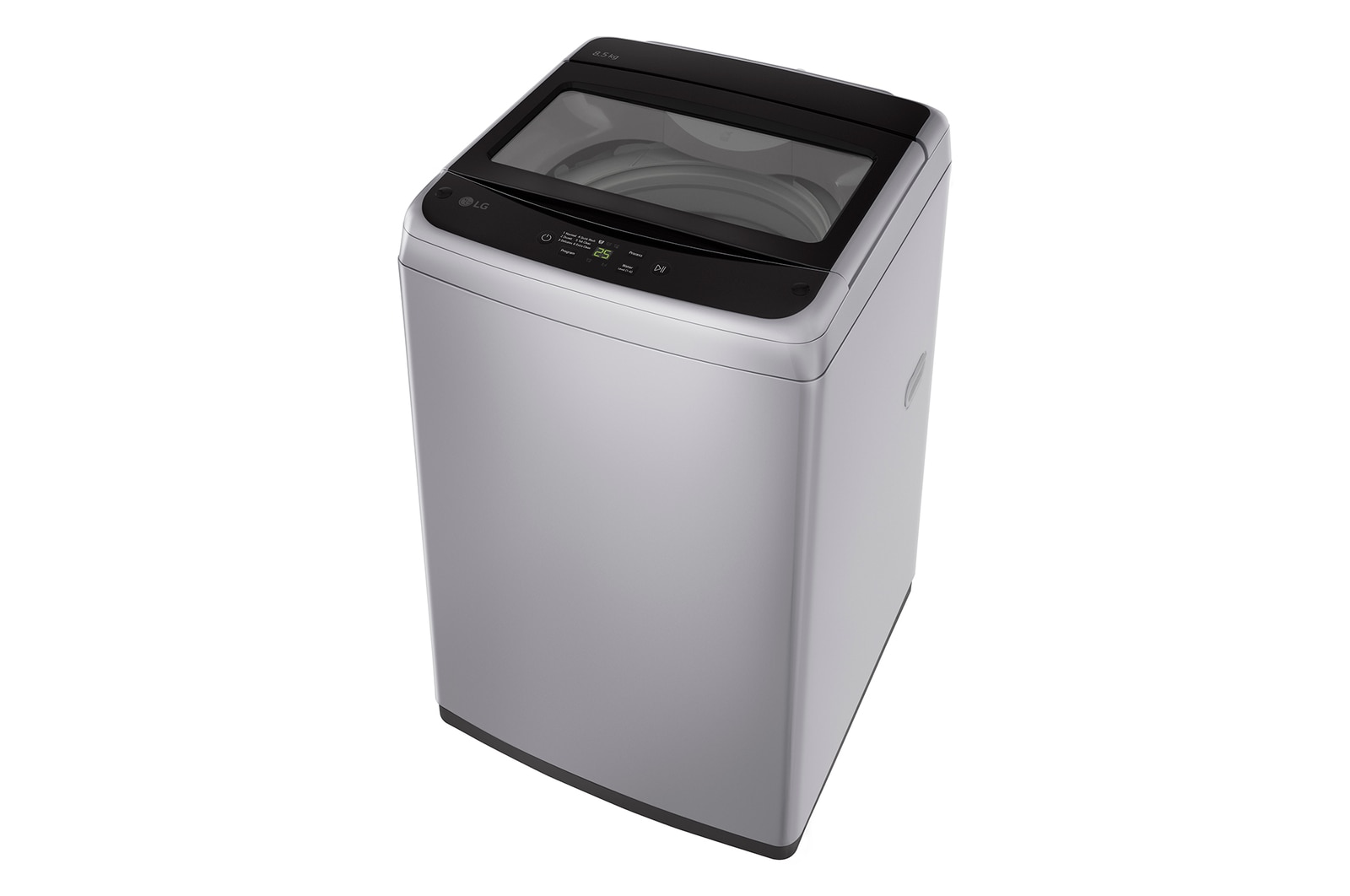 LG 7.5KG Top Load Washing Machine, Middle Free Silver, T2175NBTM