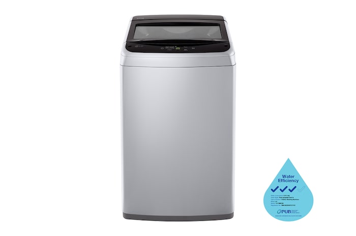 LG 7.5KG Top Load Washing Machine, Middle Free Silver, T2175NBTM