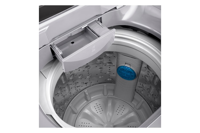 LG 7.5KG Top Load Washing Machine, Middle Free Silver, T2175NBTM