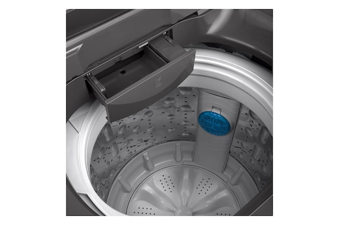 LG 8.5KG, Top Load Washing Machine in Middle Black, T2185NBTB