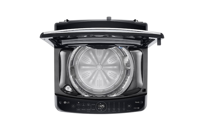  Top view with door open