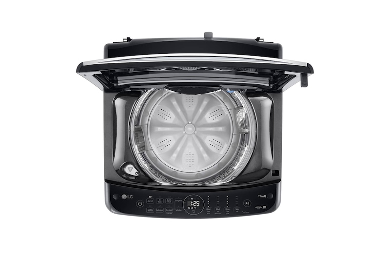  Top view with door open