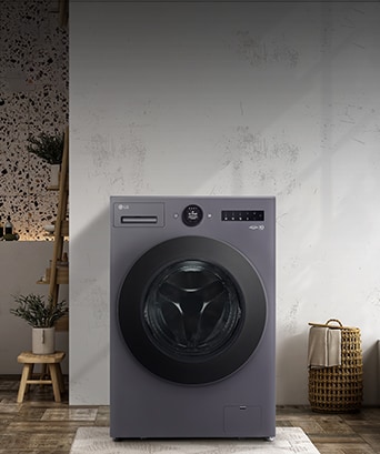 It shows the image of the interior of the washing machine