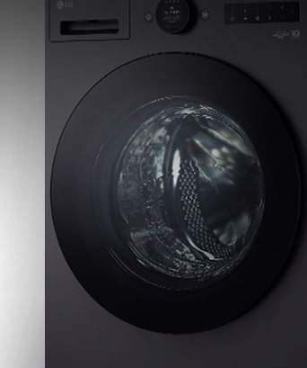 It shows the image of the interior of the washing machine