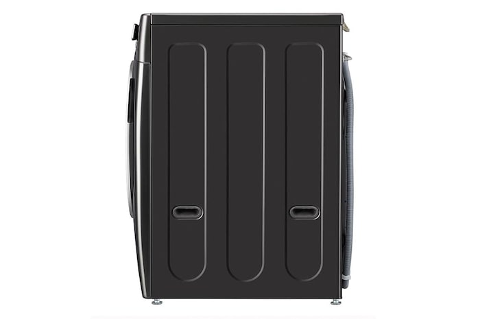 LG 21/12kg, AI Direct Drive Front Load Washer Dryer in Black Steel, F2721HVRB