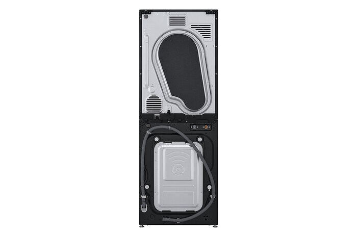 LG 14/10kg AI DD™ Front Load WashTower™ in Black Steel, WT1410NHB