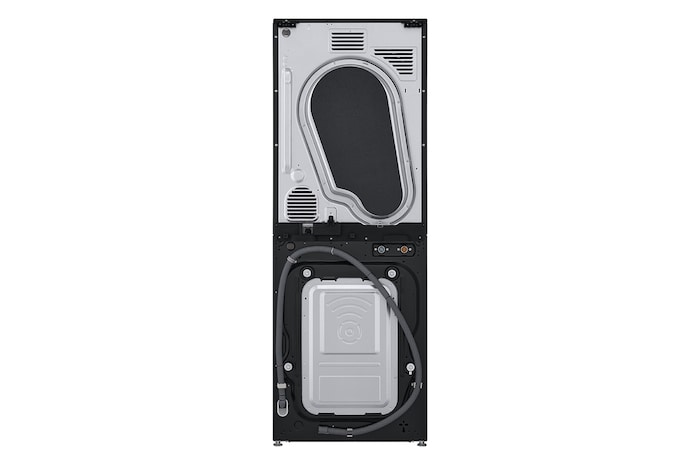 LG 14/10kg AI DD™ Front Load WashTower™ in Black Steel, WT1410NHB