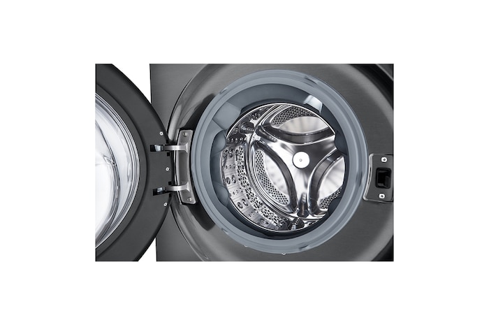 LG 14/10kg AI DD™ Front Load WashTower™ in Black Steel, WT1410NHB