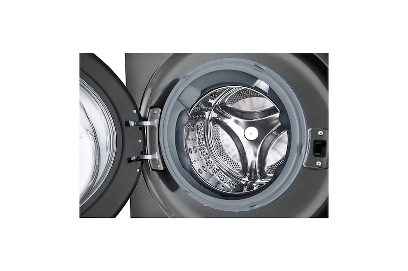 LG 14/10kg AI DD™ Front Load WashTower™ in Black Steel, WT1410NHB