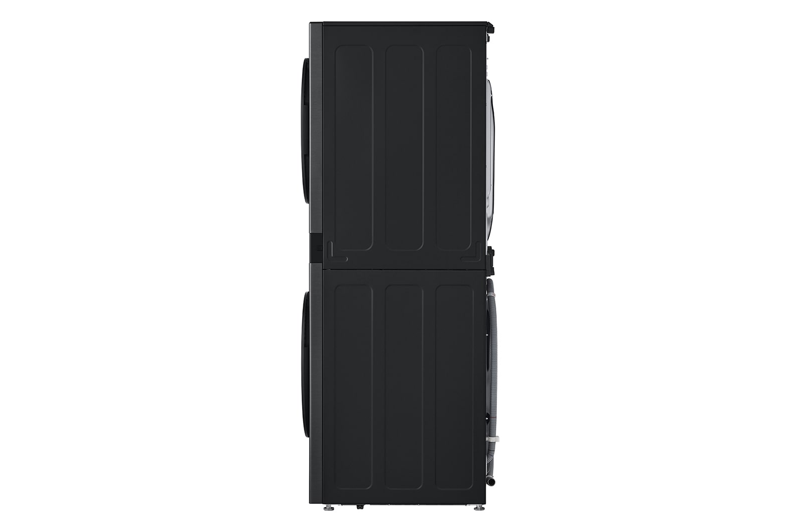 LG 14/10kg AI DD™ Front Load WashTower™ in Black Steel, WT1410NHB