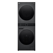 LG 14/10kg AI DD™ Front Load WashTower™ in Black Steel, WT1410NHB