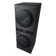 LG 14/10kg AI DD™ Front Load WashTower™ in Black Steel, WT1410NHB
