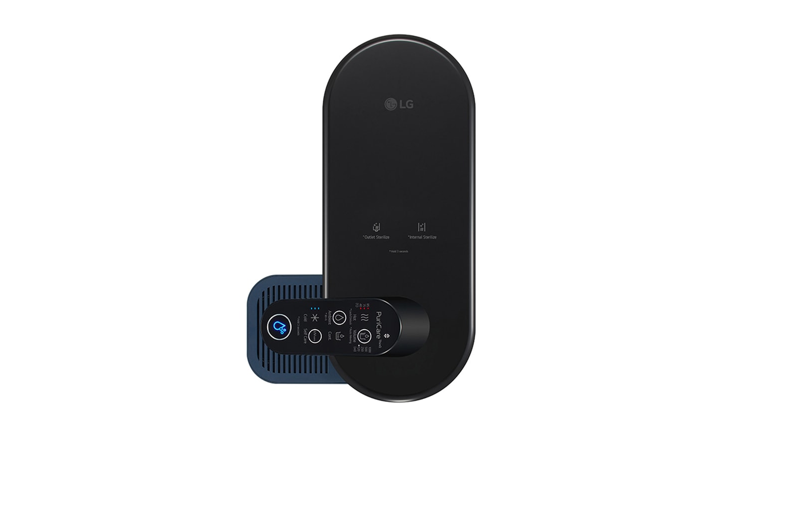 LG Tankless Water Purifier with 4-Stage Filtration in Navy Blue, WD516AN