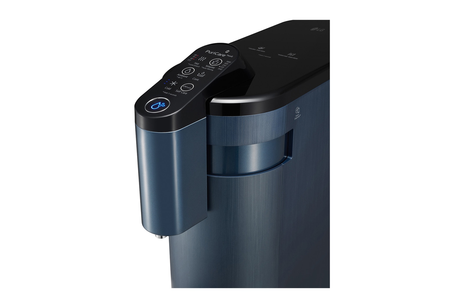 LG Tankless Water Purifier with 4-Stage Filtration in Navy Blue, WD516AN
