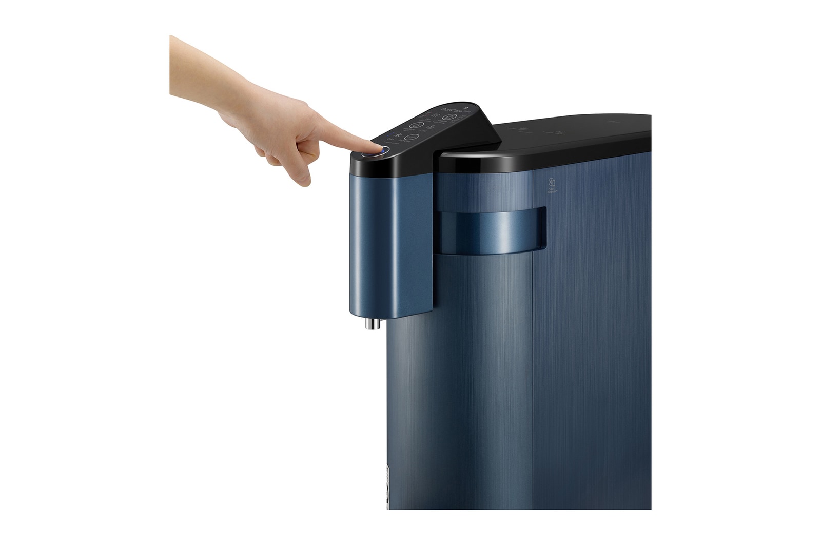 LG Tankless Water Purifier with 4-Stage Filtration in Navy Blue, WD516AN