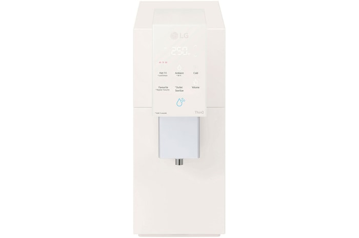 LG Objet Collection Tankless Water Purifier with 4-Stage Filtration in Beige, WD518AN