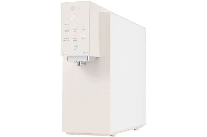 LG Objet Collection Tankless Water Purifier with 4-Stage Filtration in Beige, WD518AN