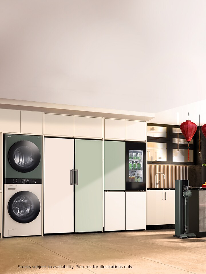 Ring in the new year with LG Home Appliances
