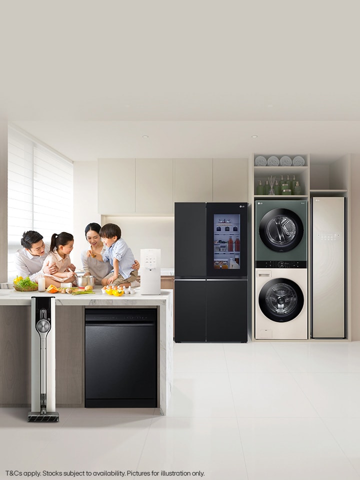 ELEVATE FAMILY MOMENTS WITH LG HOME APPLIANCES