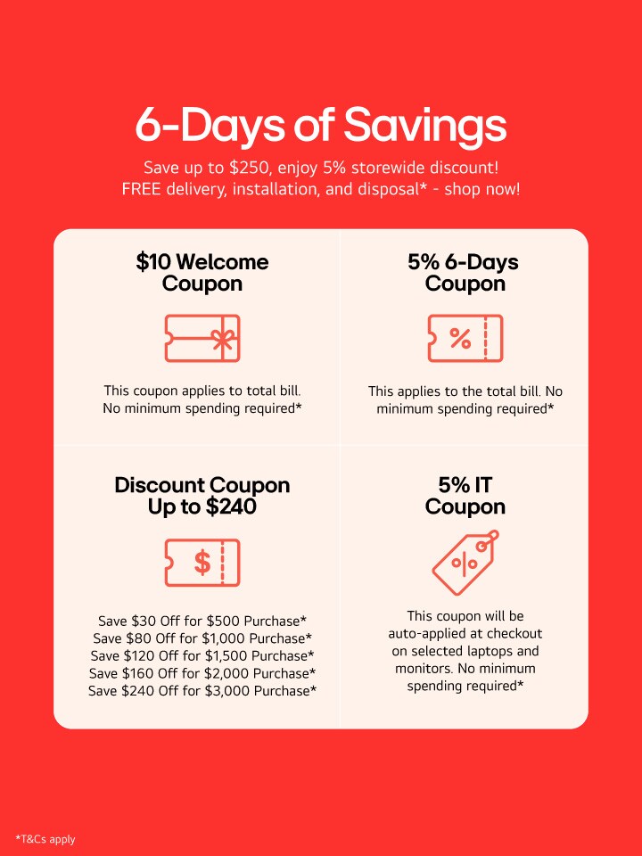 6-Days of Savings