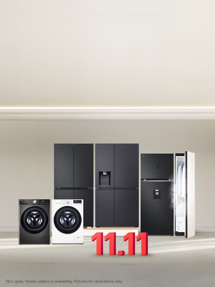 11.11 Super Deals: LG Home Appliances