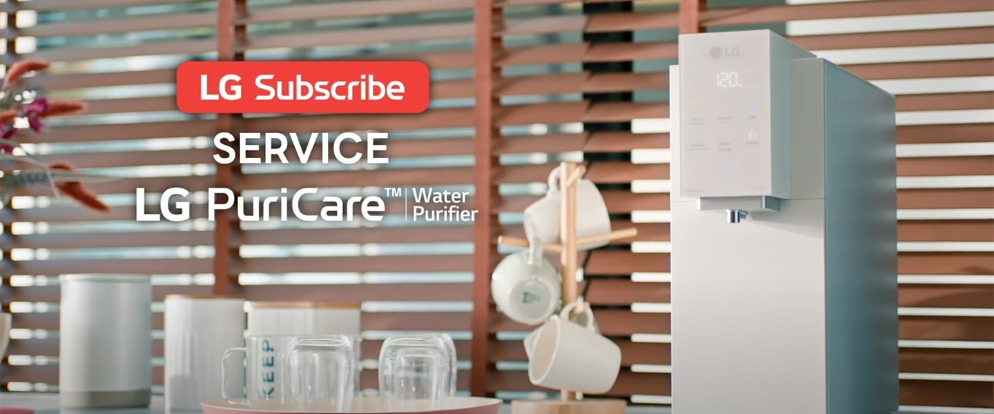 LG water purifiers maintenance steps by/for expert visit care