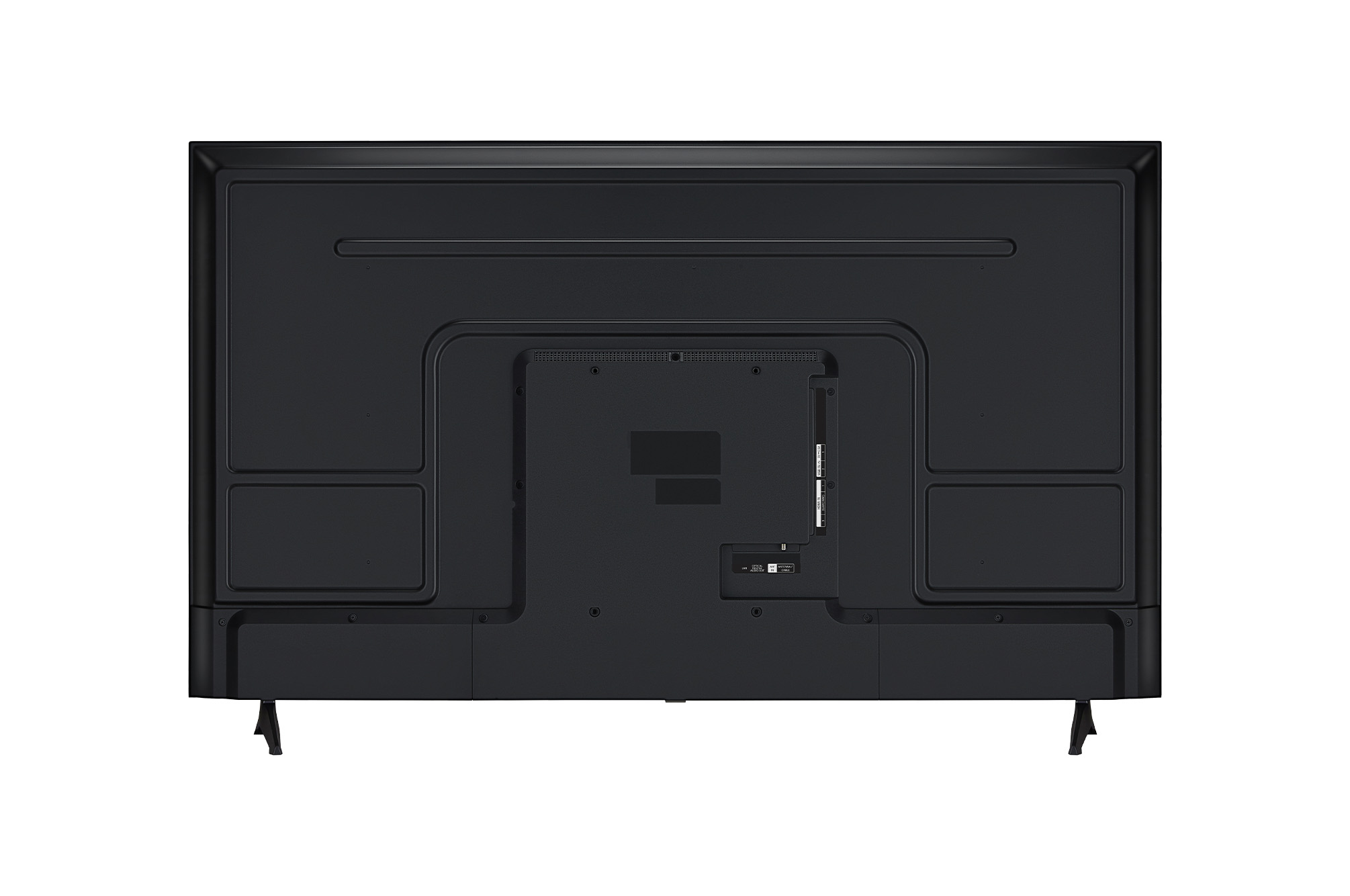 มุมมองด้านหลังของทีวี LG UHD UA73