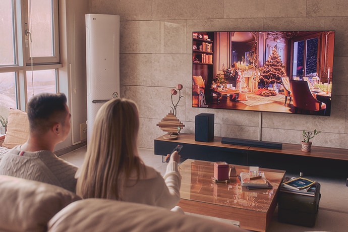 ภาพที่มีการนำเสนอ เครื่องใช้ไฟฟ้าในบ้านของ LG	