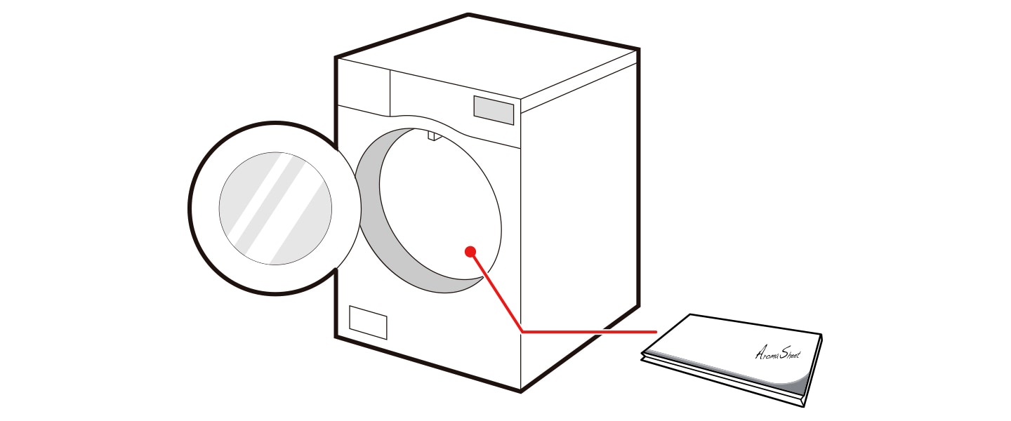 This is how to use the dryer sheets