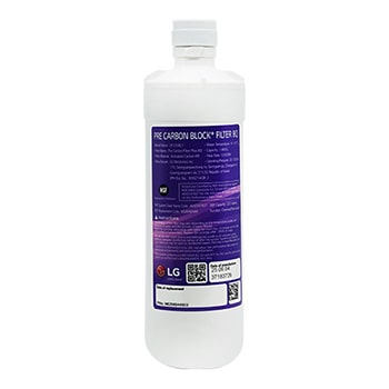 มุมมองด้านหน้าของ ไส้กรองน้ำ LG PuriCare Pre Carbon Block Filter AGM30040102