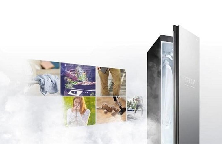 ตู้ถนอมผ้า LG Styler ใช้ไอน้ำในการถนอมผ้า