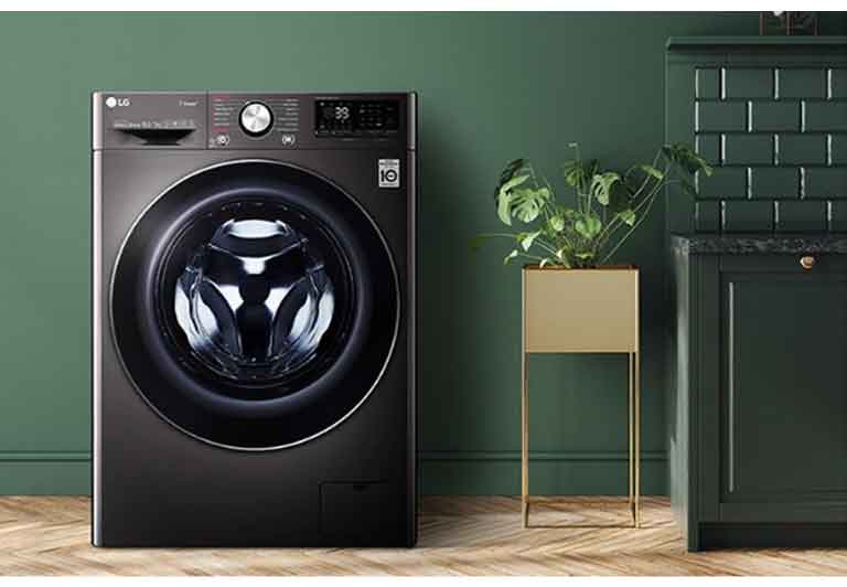 เครื่องซักผ้าฝาหน้า LG