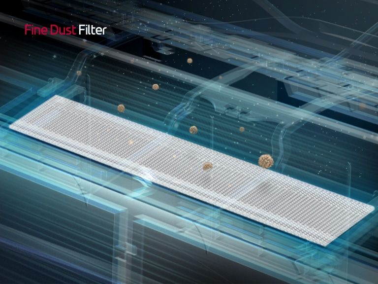 ดักจับฝุ่นละอองขนาดเล็กกว่าด้านบน เพื่ออากาศที่สะอาด1